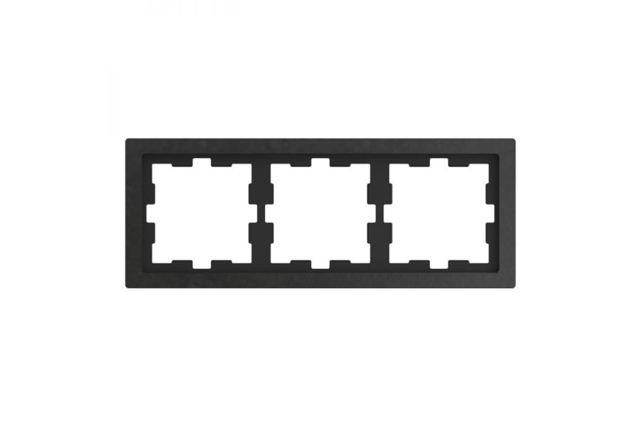 Рамка 3-постовая Schneider Electric Merten D-Life MTN4030-6547