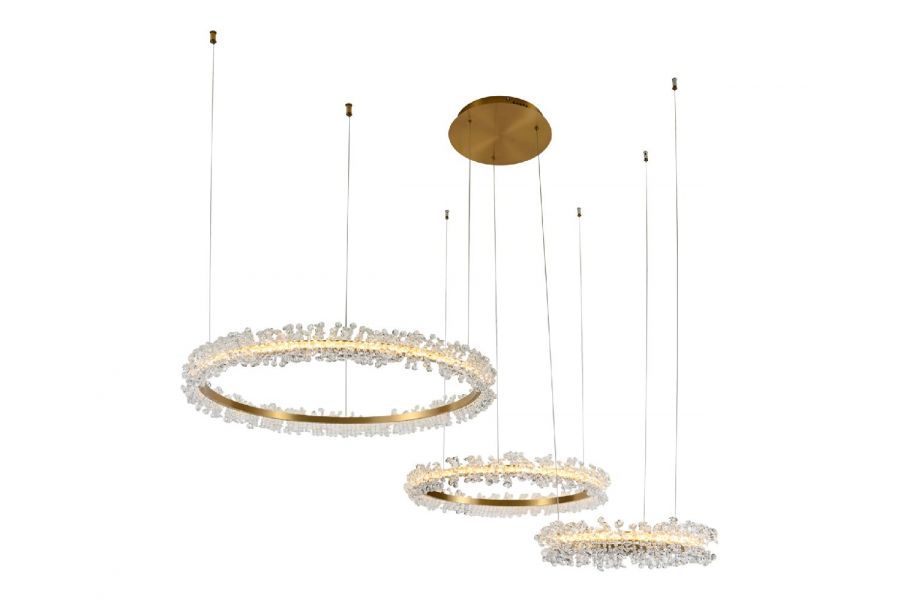 Подвесная люстра Kink Light Лаура 08246,36PA(4000K)