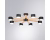 Потолочные люстры Arte Lamp Tenda A1624PL-8BK