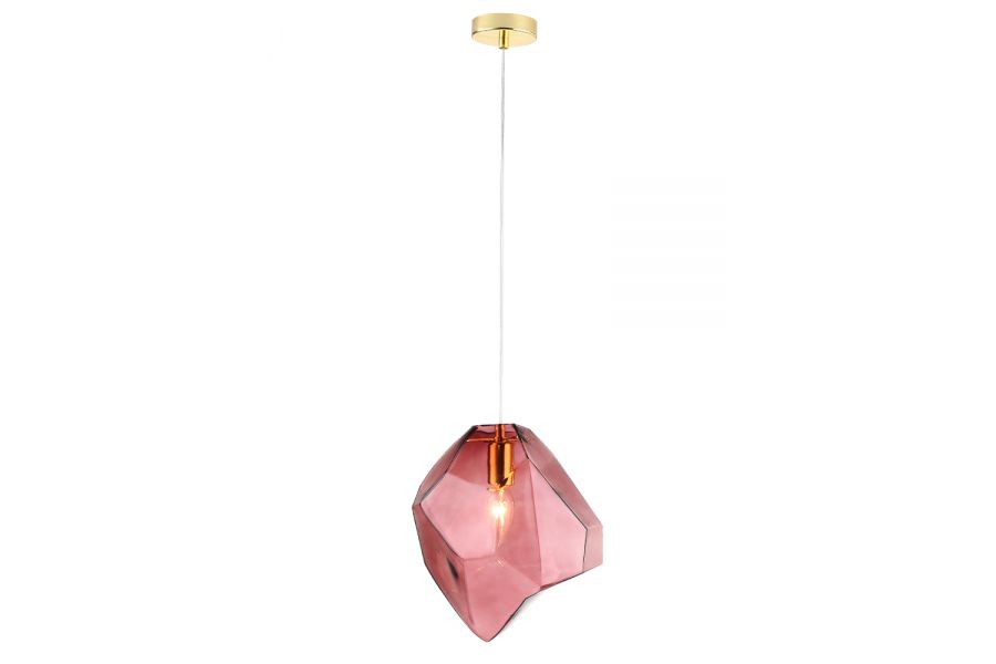 Подвесной светильник Crystal Lux NUESTRO SP1 GOLD/PINK