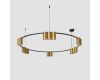 Подвесная люстра Denkirs Orbit DK4067-BK+SG
