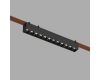 Трековый однофазный светильник Denkirs Belty grill DK5670-BK