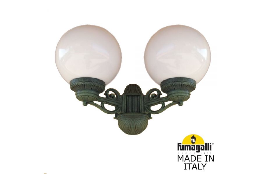 Уличный настенный светильник Fumagalli Globe 250 G25.141.000.VYF1R
