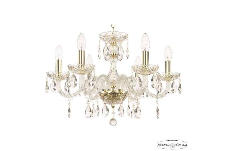 Подвесная люстра Bohemia Ivele Crystal 117/6/195 G