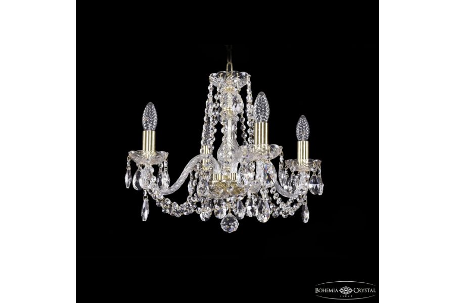 Подвесная люстра Bohemia Ivele Crystal 1402/4/160 G