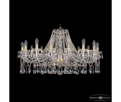 Подвесная люстра Bohemia Ivele Crystal 1413/16/360 G