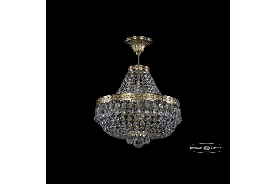 Люстра на штанге Bohemia Ivele Crystal 19271/H1/35IV GW