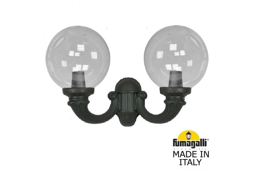 Уличный настенный светильник Fumagalli Globe G30.142.000.AXF1R