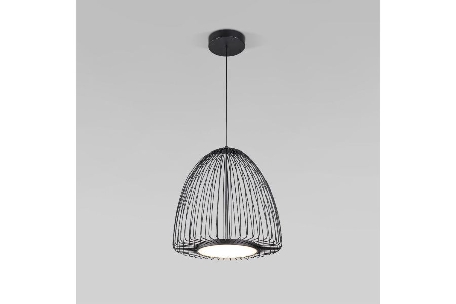 Подвесной светильник Eurosvet Comodita 40010/1 LED черный a069296