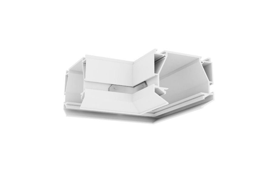 Соединитель угловой Denkirs Smart Profi TR3046-AL