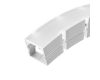 Профиль Arlight FANTOM-BENT-W16-TOP-2000 ANOD (Алюминий) 064488