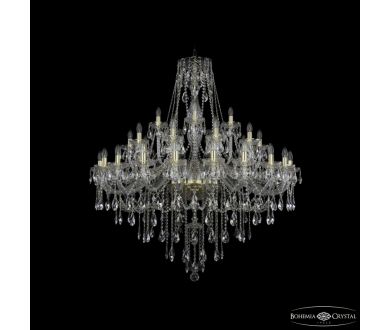 Подвесная люстра Bohemia Ivele Crystal 1415/20+10+5/460 G