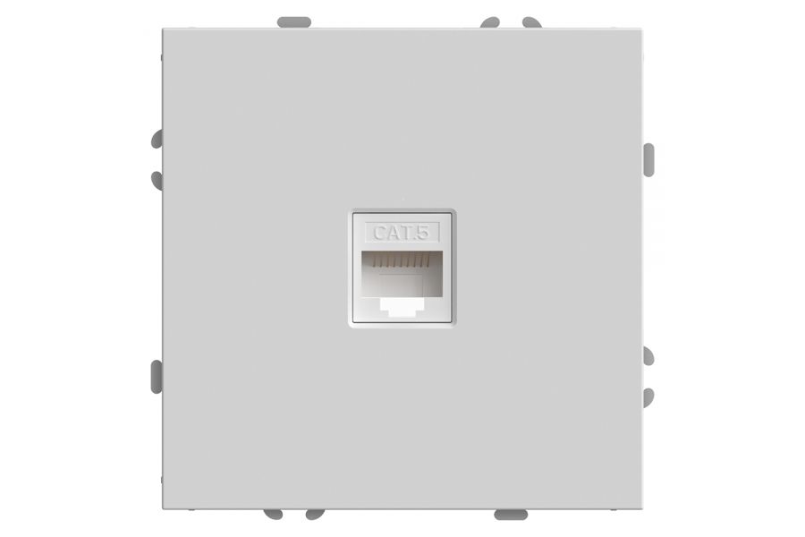 Розетка компьютерная 1-местная RJ-45 Stekker RST00-5117-01 Эмили 49873