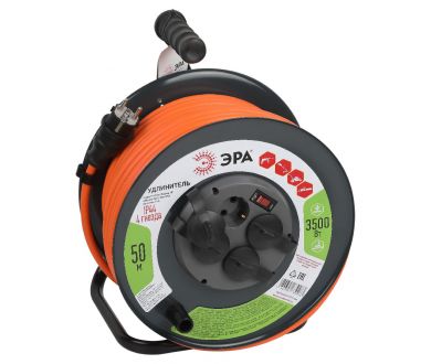 Удлинитель силовой Эра RMx-4es-3x2.5-50m-IP44 Б0052922