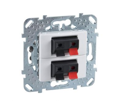 Аудиорозетка двойная Schneider Electric Unica MGU5.8787.18ZD