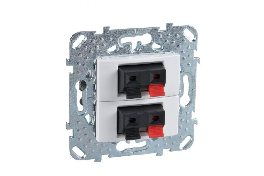 Аудиорозетка двойная Schneider Electric Unica MGU5.8787.18ZD