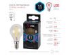 Лампа светодиодная Эра E14 11W 4000K F-LED P45-11w-840-E14 Б0047014