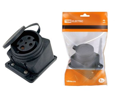 Розетка настенная с заглушкой TDM Electric SQ0612-0009