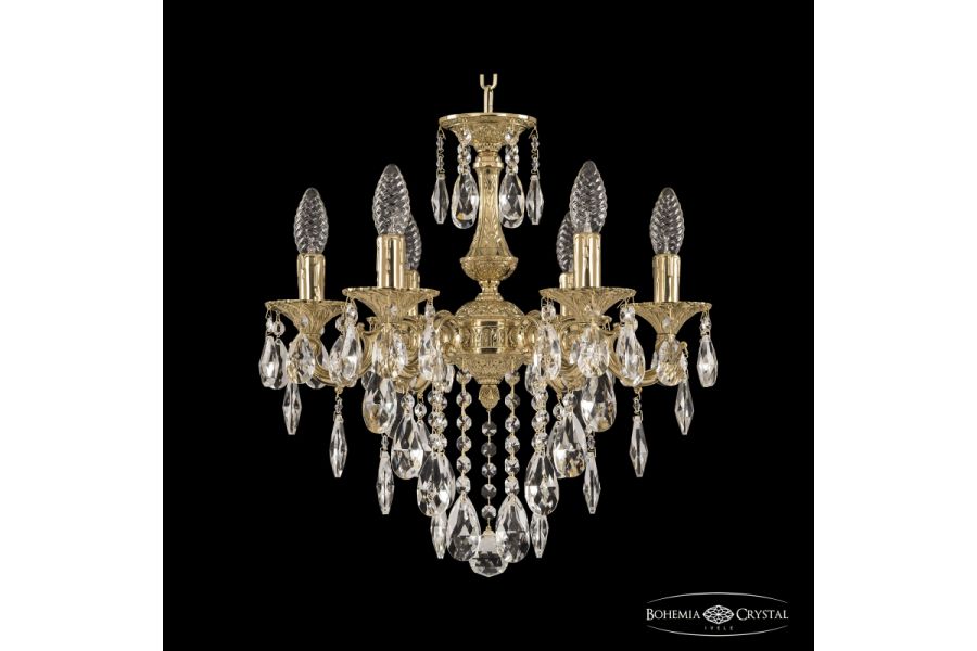 Подвесная люстра Bohemia Ivele Crystal Verona 72101/6/125 B G