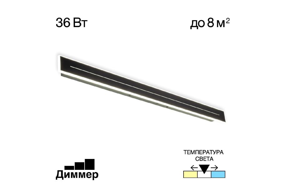 Настенно-потолочный светильник Citilux Тринити CL238691