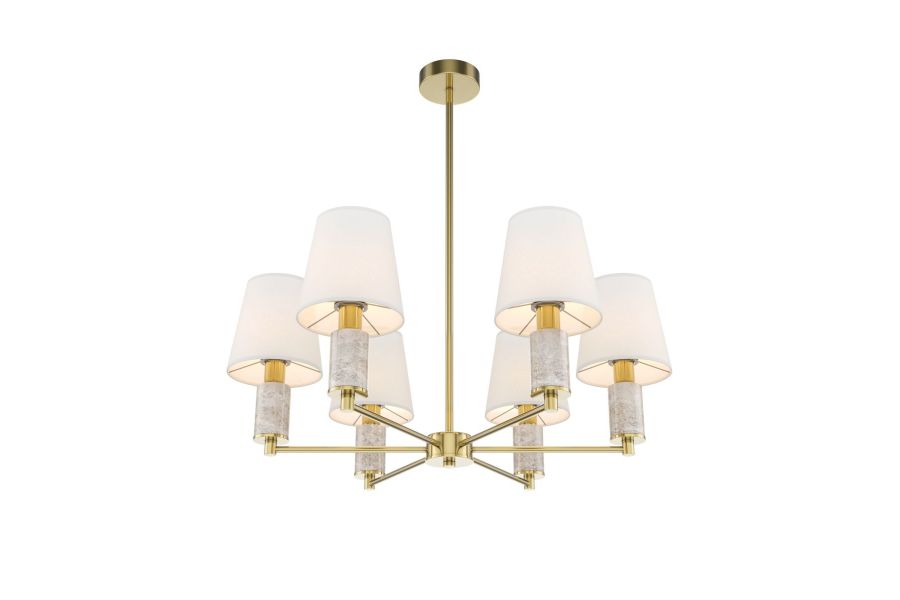 Люстра на штанге Maytoni Lira MOD483PL-06BS