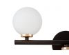Настенный светильник Lumina Deco Marsiada LDW 6033-3 BK+F.GD