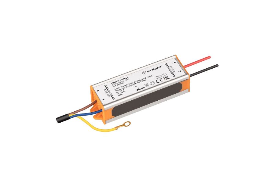 Блок питания Arlight ARPJ-SN-63300 (18W, 34-63V, 300mA, IP65) 045400