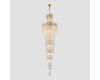 Каскадная люстра Crystal Lux ABRIL SP28 GOLD
