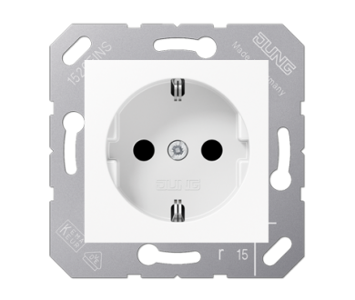 Розетка Schuko Jung CD5120BFWW