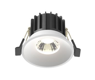 Встраиваемый светильник Maytoni Round DL058-12W-DTW-W
