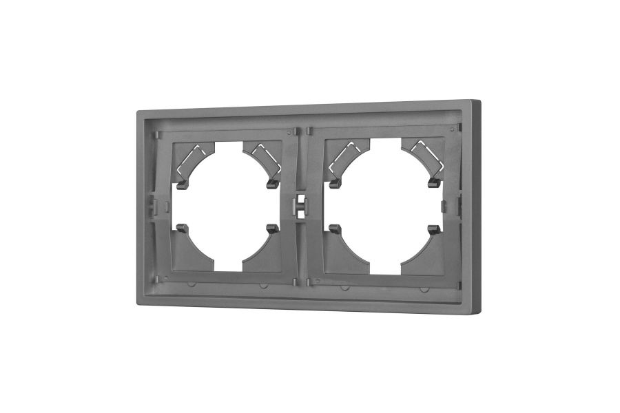 Рамка пластиковая на 2 поста Arlight FRM-TENDO-PL-2-GR 053841