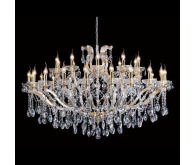 Подвесная люстра Crystal Lux Hollywood SP20+10 Gold