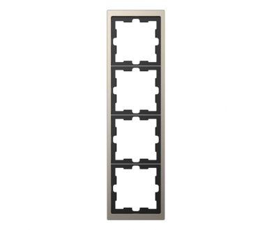 Рамка 4-постовая Schneider Electric Merten D-Life MTN4040-6550