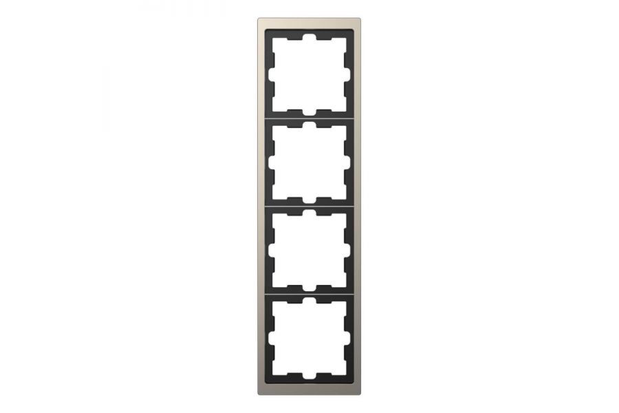 Рамка 4-постовая Schneider Electric Merten D-Life MTN4040-6550