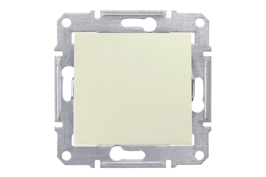 Выключатель одноклавишный 2P Schneider Electric Sedna IP44 10A 250V SDN0200347