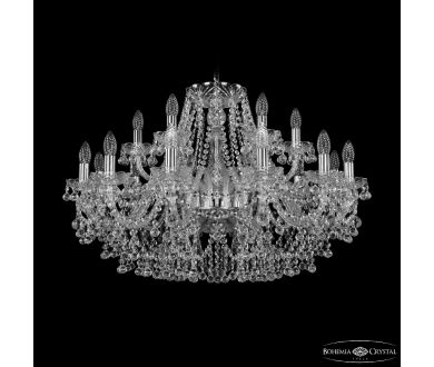 Купить Подвесная люстра Bohemia Ivele Crystal 1409/12+6/300 Ni Подвесная люстра Bohemia Ivele Crystal 1409/12+6/300 Ni