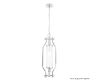 Подвесной светильник Crystal Lux TOMAS SP1 CHROME