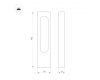 Уличный светильник Arlight LGD-MUSE-BOLL-H900-12W Warm3000 (DG, 296 deg, 230V) 037523