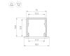 Профиль Arlight SL-MINI-15-3000 ANOD (Алюминий) 061608