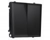 Комплект механизма 2-кл выключателя SIGMA Черный матовый 10A-250V QUANT PRO Ambrella Volt MS803010 (SP8030, PR115)