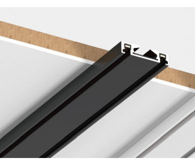 Шинопровод накладной магнитный в тубусе Italline Kreator IT09-9020 black tube