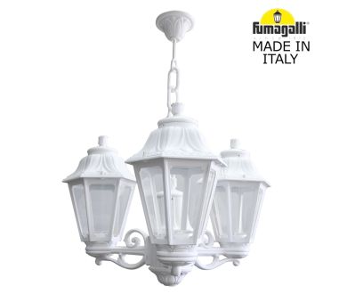 Уличный подвесной светильник Fumagalli SICHEM/ANNA 3L E22.120.S30.WXE27