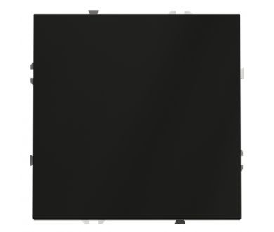 Выключатель одноклавишный Voltum S70 VLS010108 (черный матовый)