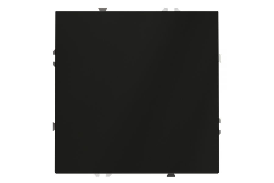 Выключатель одноклавишный Voltum S70 VLS010108 (черный матовый)