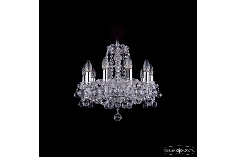 Подвесная люстра Bohemia Ivele Crystal 1402/10/141 Ni Balls