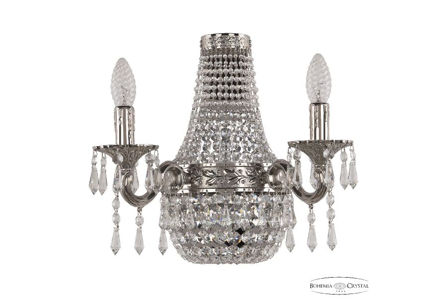 Бра Bohemia Ivele Crystal 2201H201B/2/35IV Ni