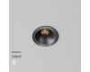 Встраиваемый светильник Maytoni Alfa LED DL043-01-10W2.7K-RD-B