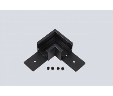 Соединитель для магнитного накладного шинопровода угловой Crystal Lux CLT 0.214 04 BL