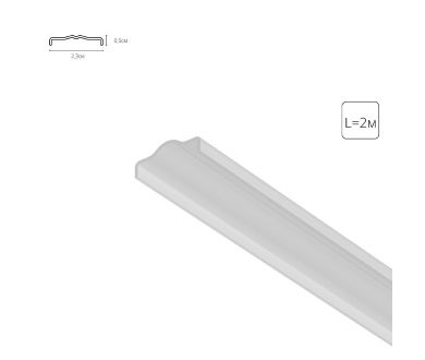 Рассеиватель для профиля Arte Lamp Optima A760233