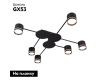 Потолочная люстра Arte Lamp Legacy A8024PL-6BK